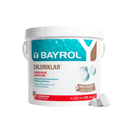 Chloriklar® 3 kg tablettes de chlore 20 g à dissolution rapide  Pou...