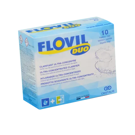 Flovil Duo Floculent et anti algue Flovil Duo Clarifiant et anti-al...