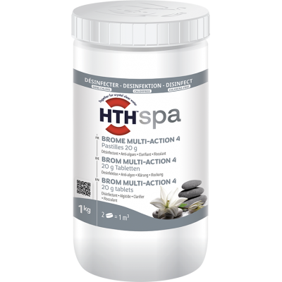 hth® - Spa BROME MULTI ACTION 4 PASTILLE 20 g