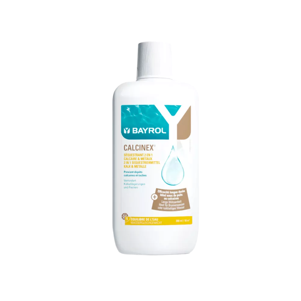 Calcinex® Stabilisateur de dureté 1 litre Liquide stable en présenc...