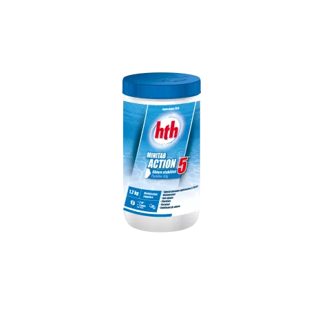 hth® - MINITAB 20 g Action 5 HTH Minitab 5 actions dans une tablett...