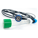 DA-GEN électrode pH en verre 100 mm, Pg 13,5, bleu, avec...