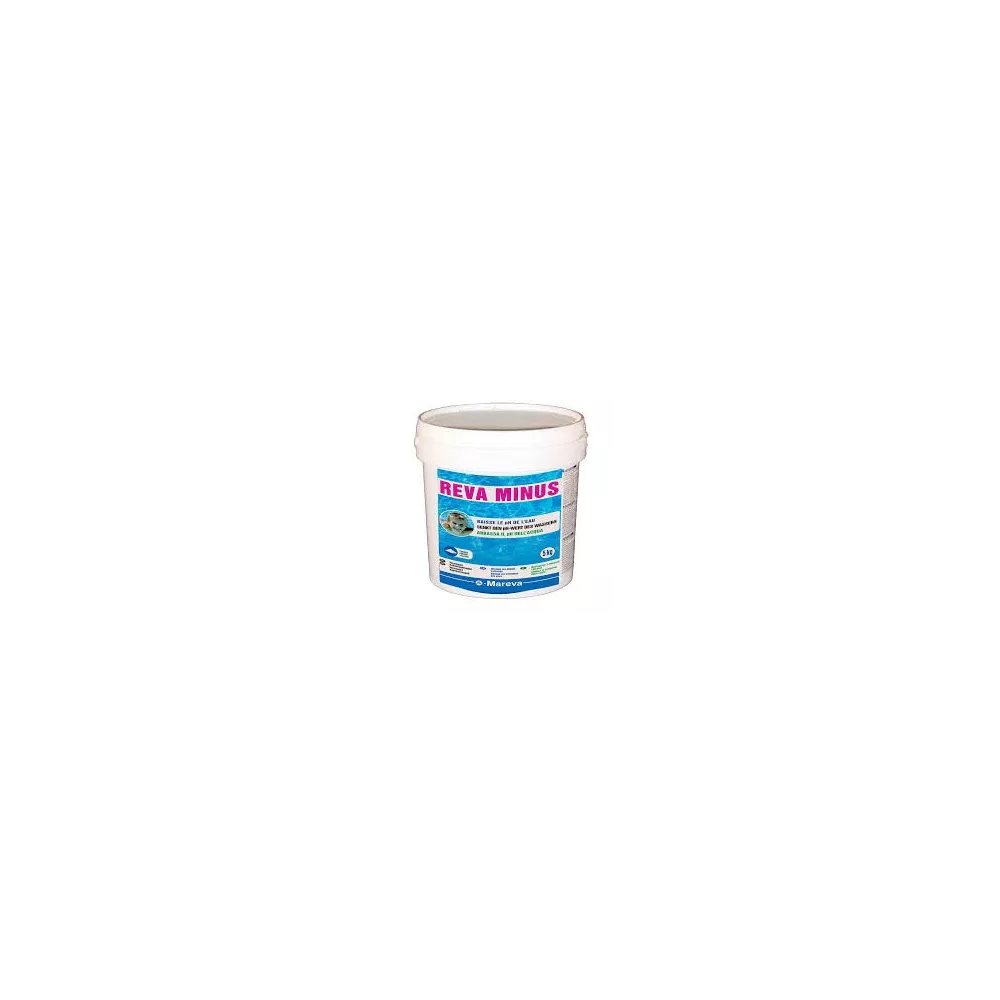 REVA-MINUS POUDRE 5KG Ce traitement s’utilise lorsque le taux de pH...