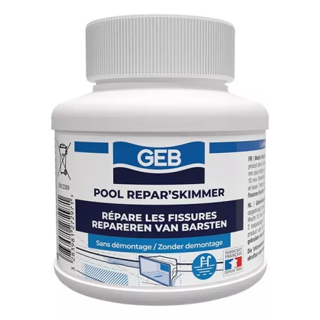 Colle POOL REPAR’SKIMMER - 125 ml Produit destiné à la réparation d...