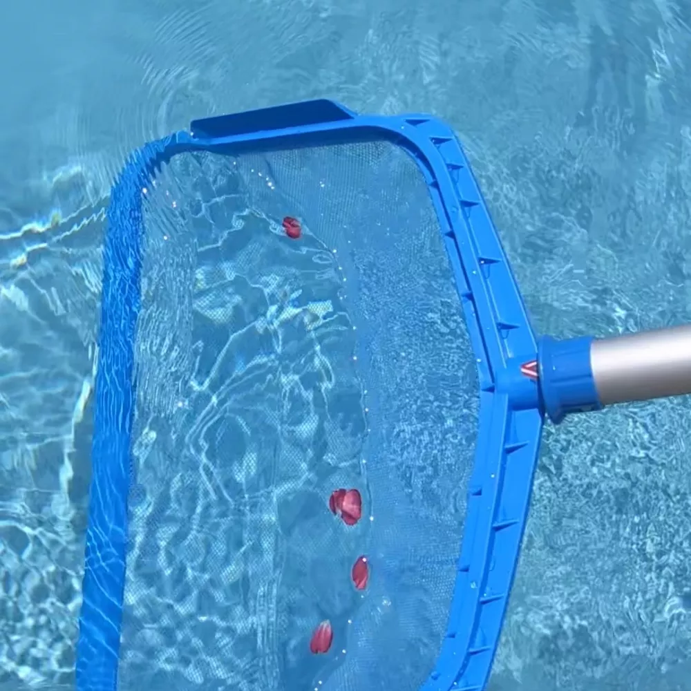 Épuisette à feuilles de luxe Ocean® bleu Cadre en PPGF renforcé rés...