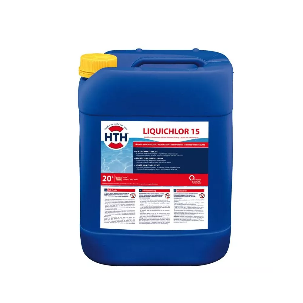 HTH Liquichlor 15 - 25Kg HTH Liquichlor - Chlore liquide desinfecta...