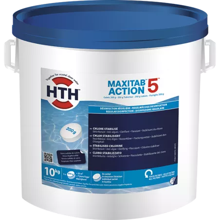 MAXITAB® ACTION 5 - 5kg TRAITEMENT TOUT EN UN IDÉAL POUR TRAITER LE...