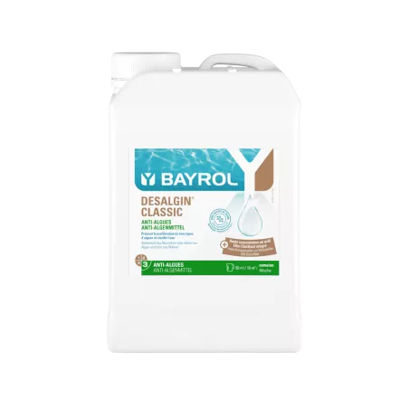 Désalgine CLASSIC 3 l concentré anti algues liquide peu moussant De...