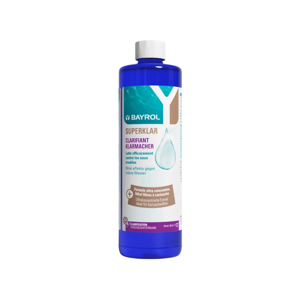 Bayrol Superklar 0,5 l concentré liquide avec effet clarifiant