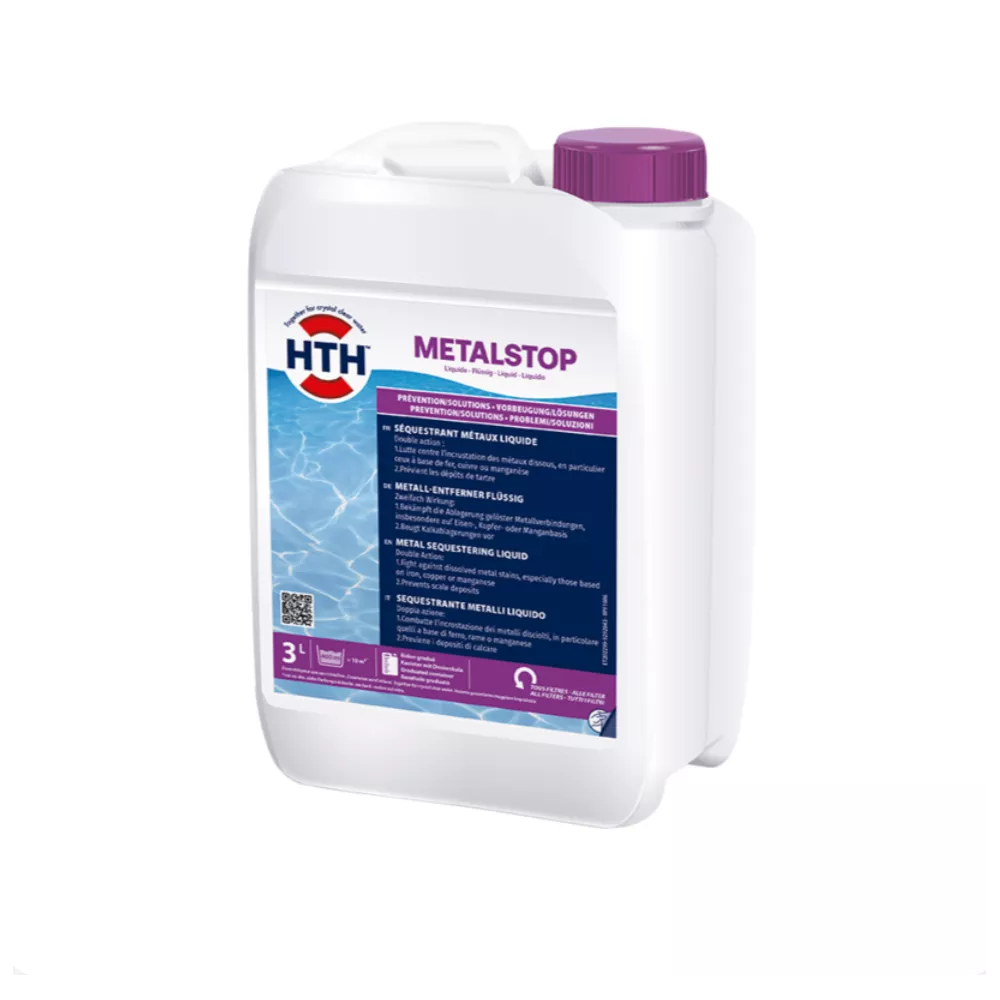 METALSTOP Séquestrant métaux Liquide 3L PRÉVIENT L’INCRUSTATION DES...