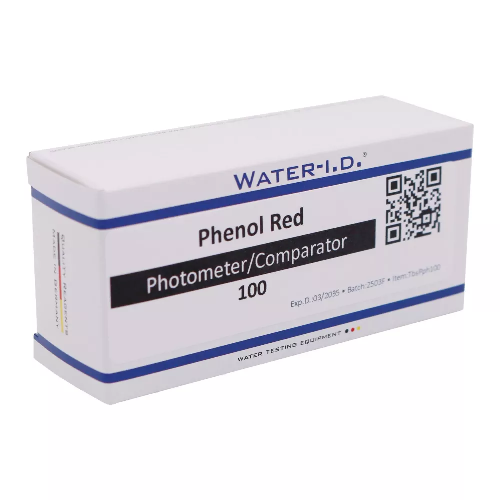 Comprimés réactifs Phénol Red · Mesure du pH