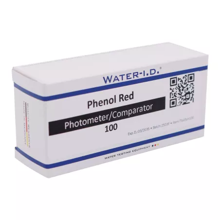 Comprimés réactifs Phénol Red · Mesure du pH