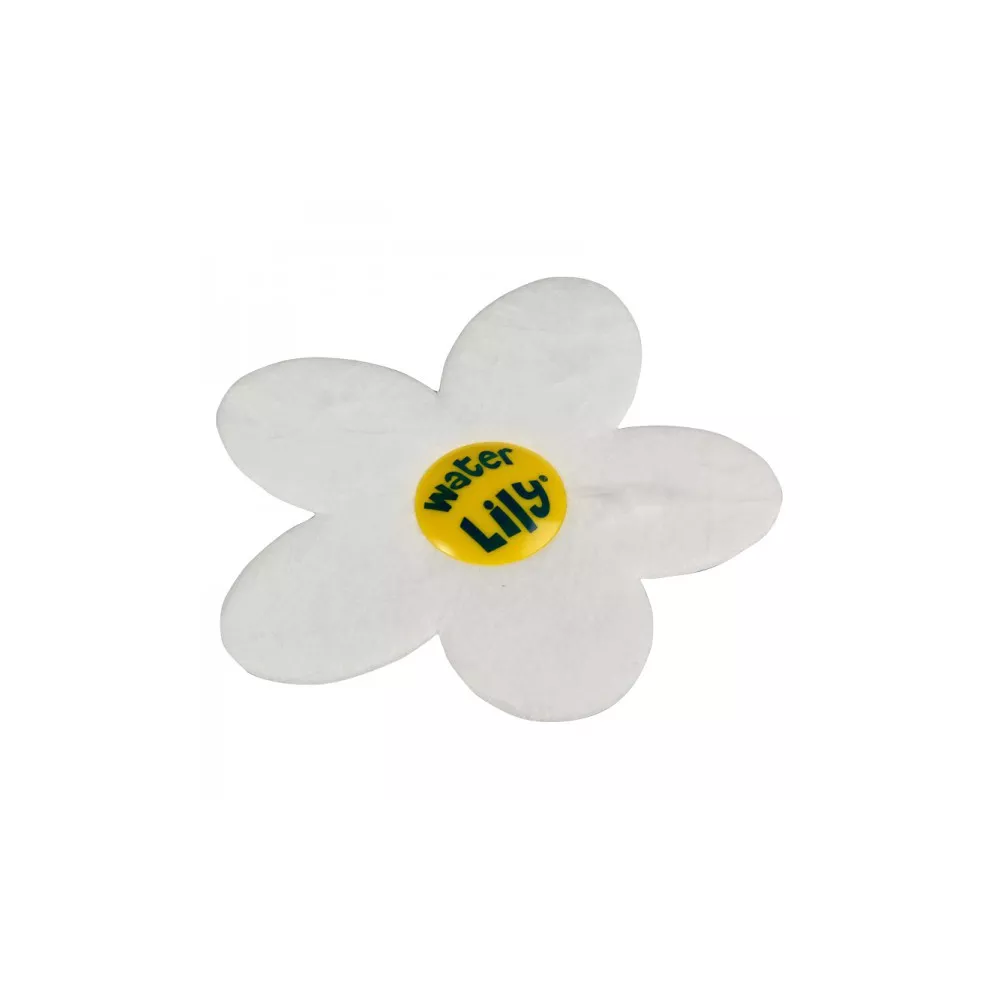 Water Lily absorbant corps gras résidus de la pollution atmosphérique