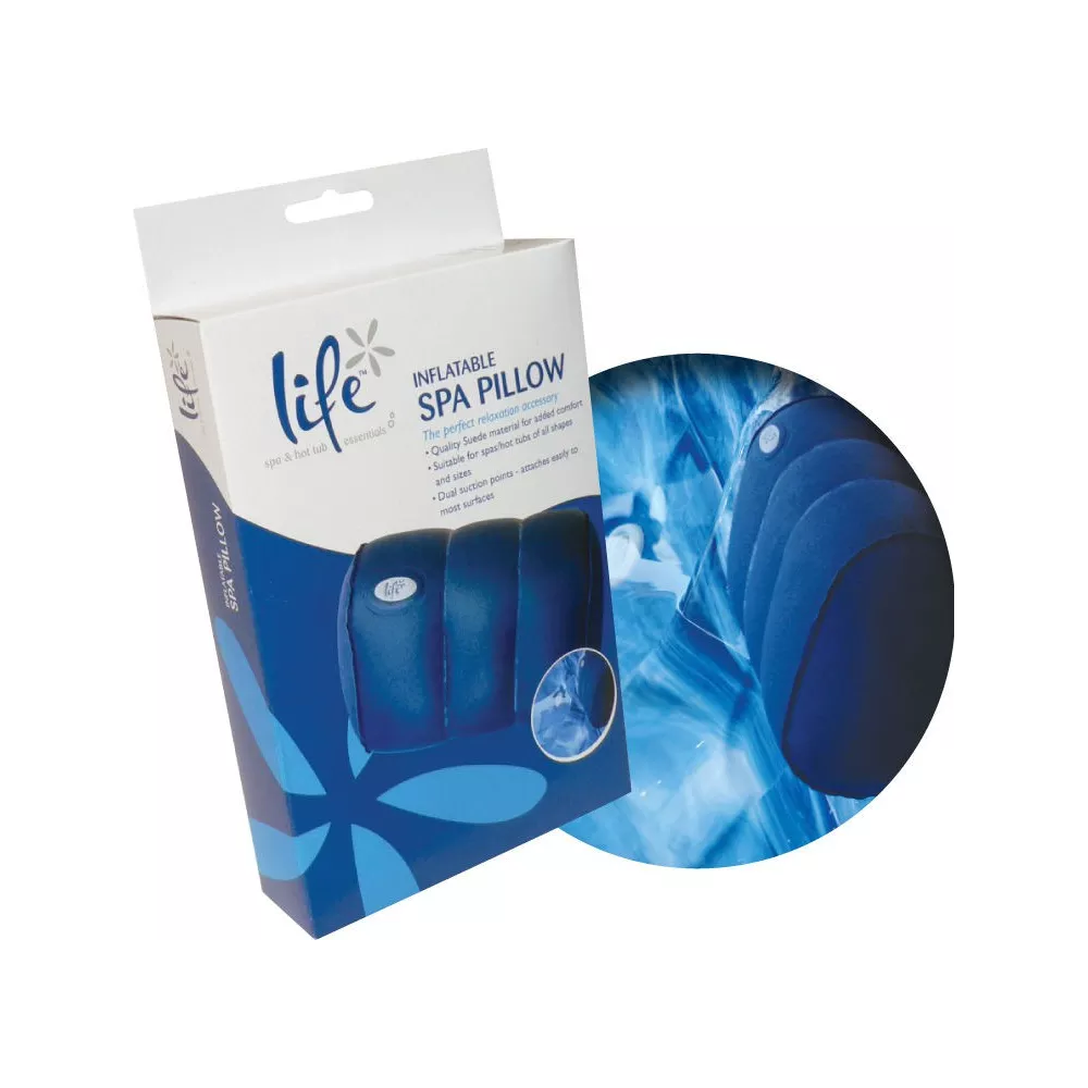Oreiller gonflable pour spa