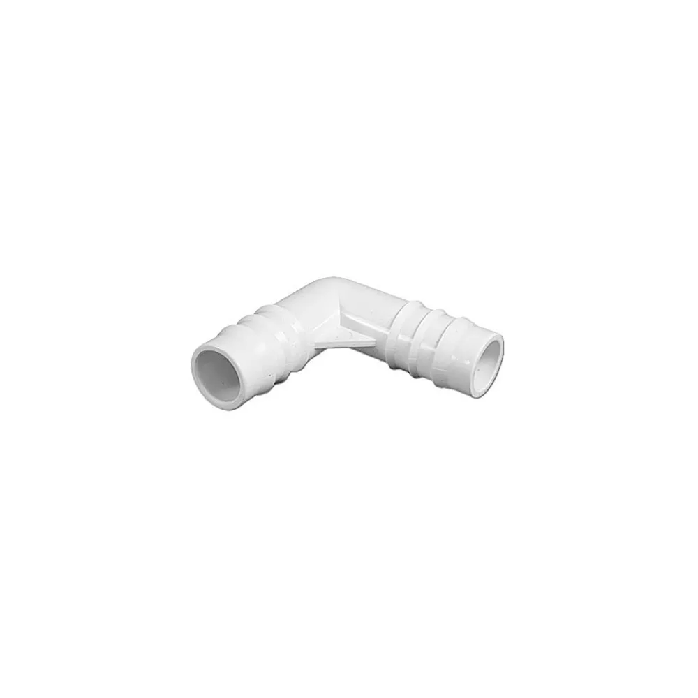 Raccord coudé 90° fileté (cannelé) 3/4"  M/M