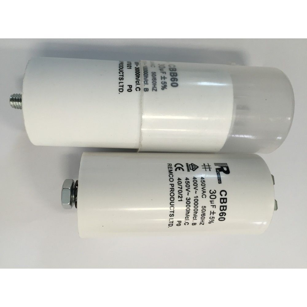 Condensateur pour pompe à eau 30uF de spa Whirlpool, bains à remous