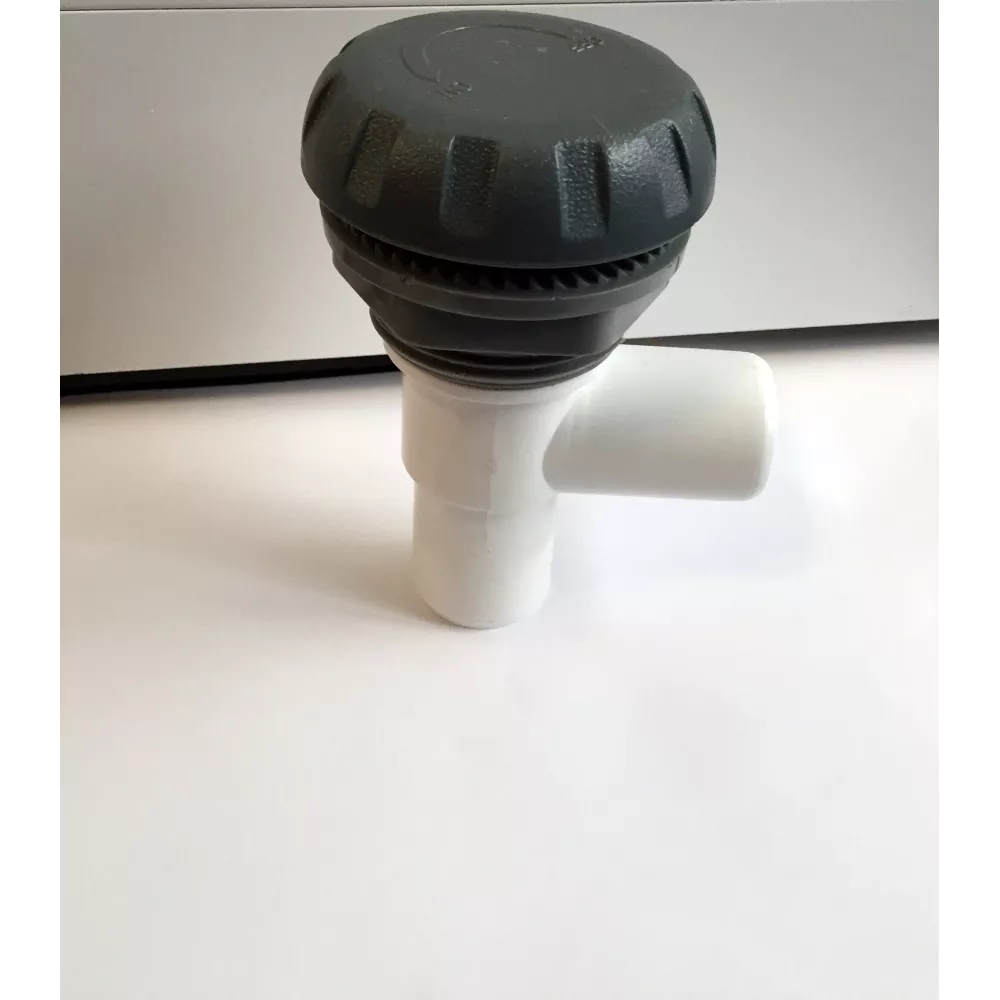 Vanne de régulation cascade 1" Pour cascade de spa en PVC bicolor D...