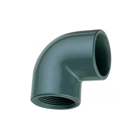 Coude mixte PVC pression fileté 50-1" 1/2