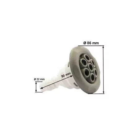 PolyStorm jet de massage Waterway