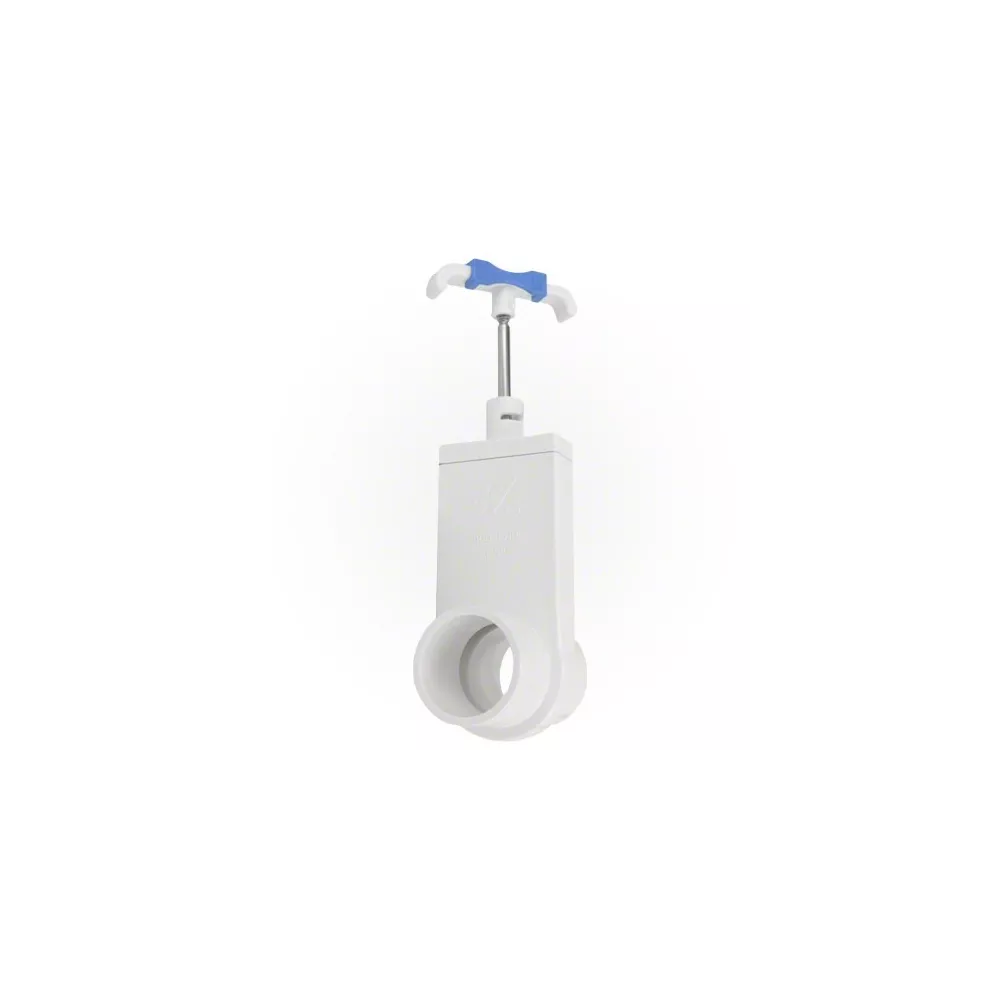 Vanne d'arrêt guillotine 1,5" mâle/femelle