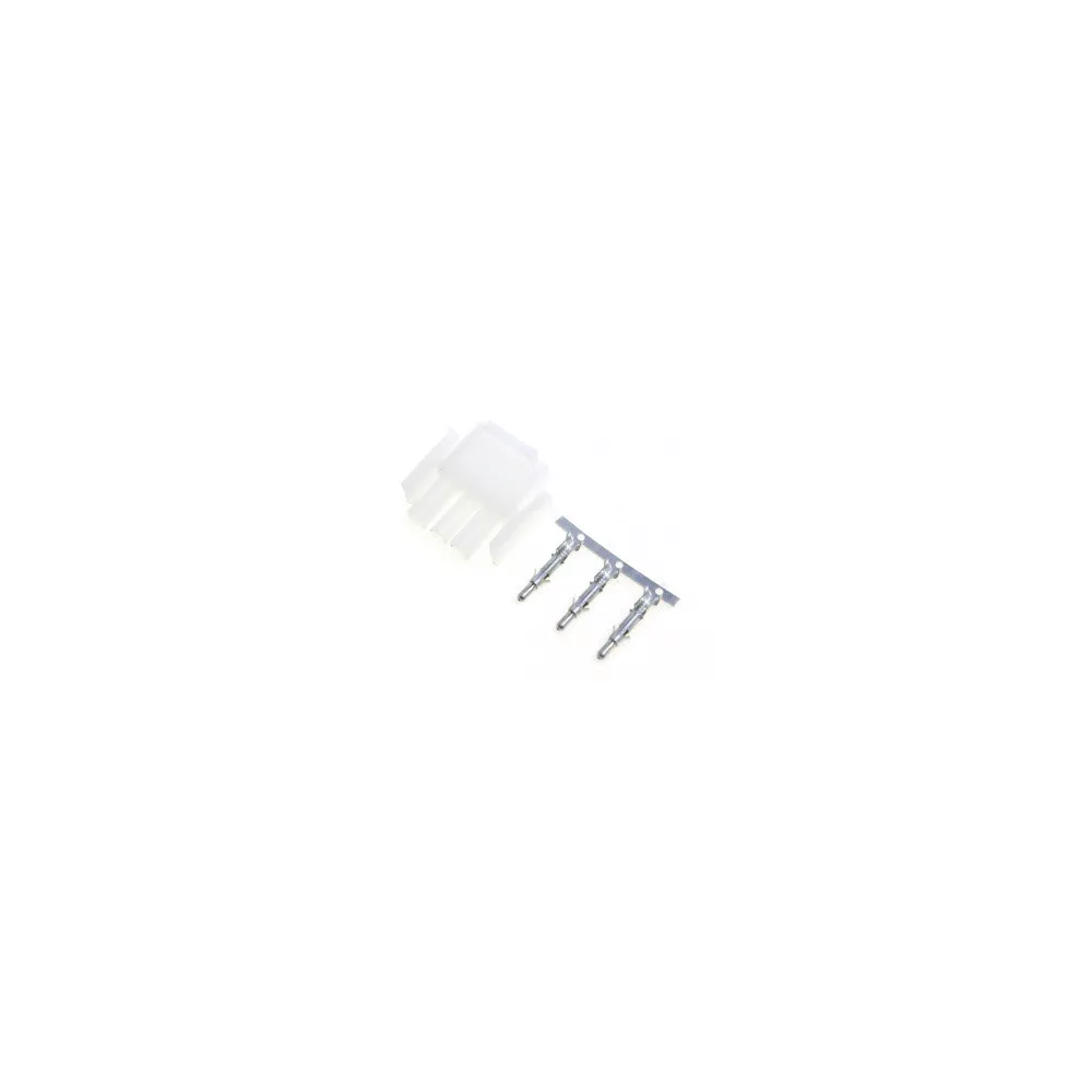 Boîtier connecteur Mâle Universel 6.35 mm - MATE-N-LOK