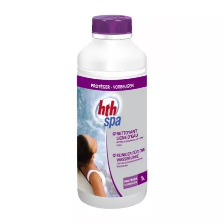 Nettoyant ligne d'eau HTH spa Nettoyant de dépôts graisseux et de c...