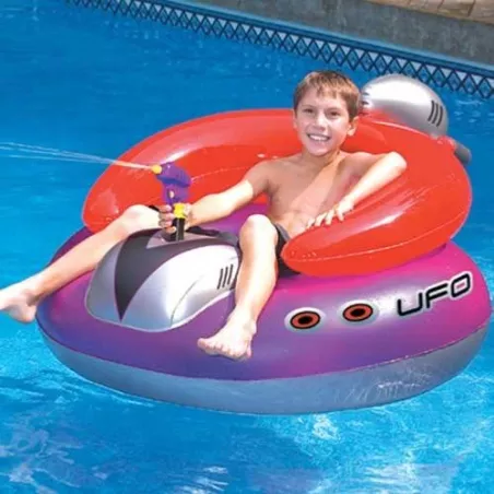 Fauteuil avec à eau pistolet astronef "OVNI"