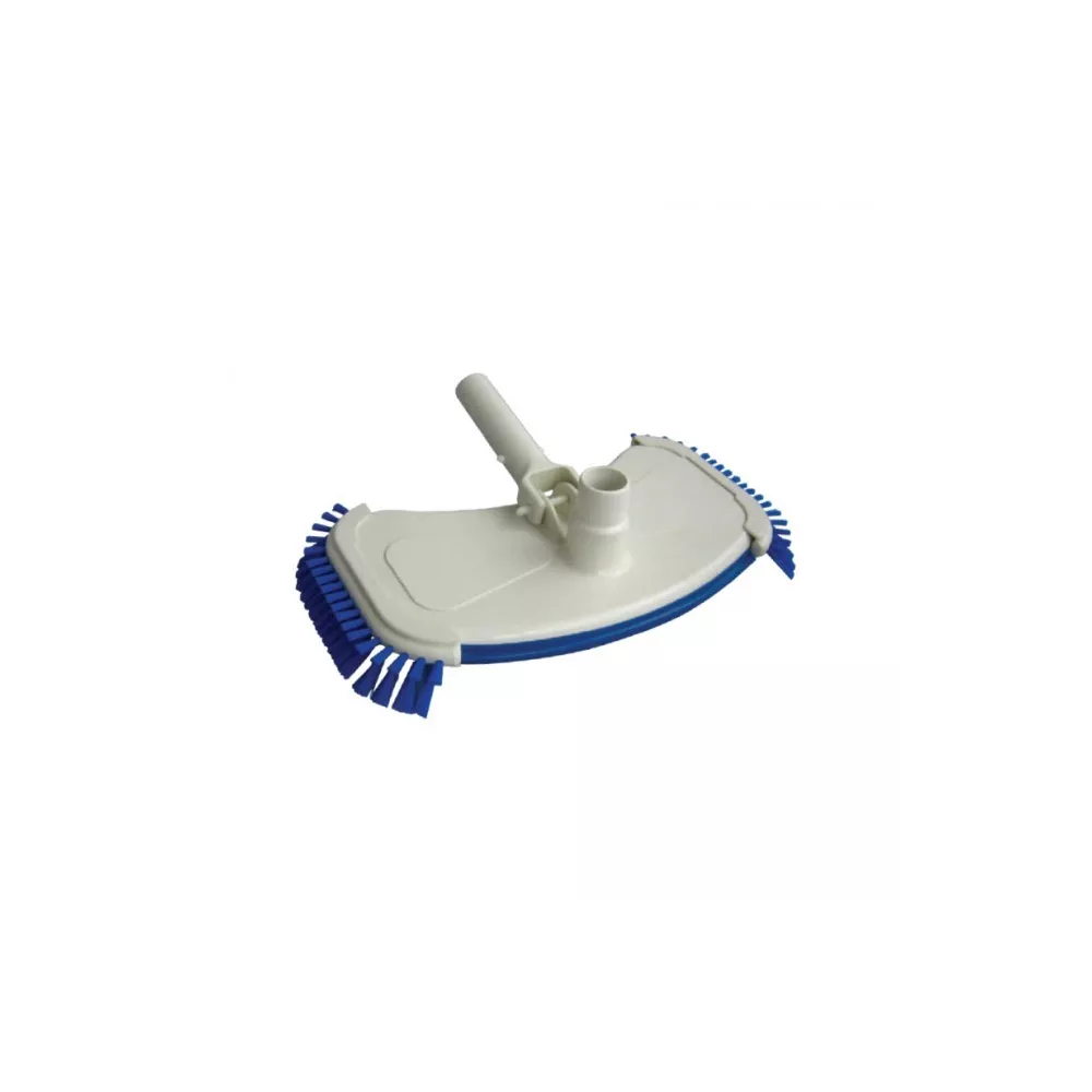 Tête de balai lestée avec brosses latérales