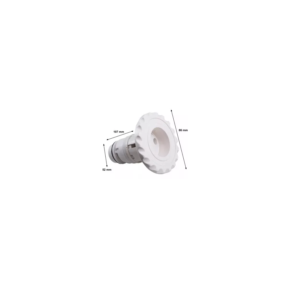 Buse Poly Jet Roto face ondulée