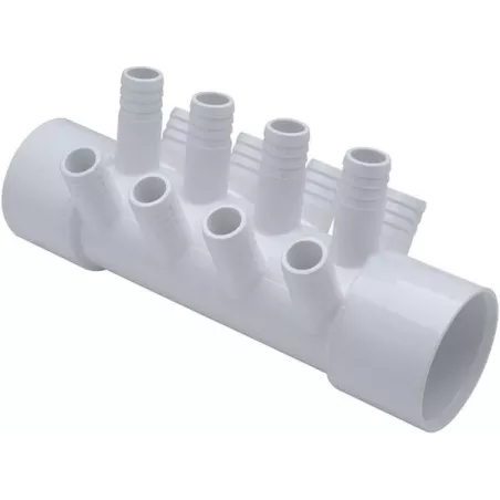 Nourrice eau 2″ S x 2″ S x (6) ¾” S Ports