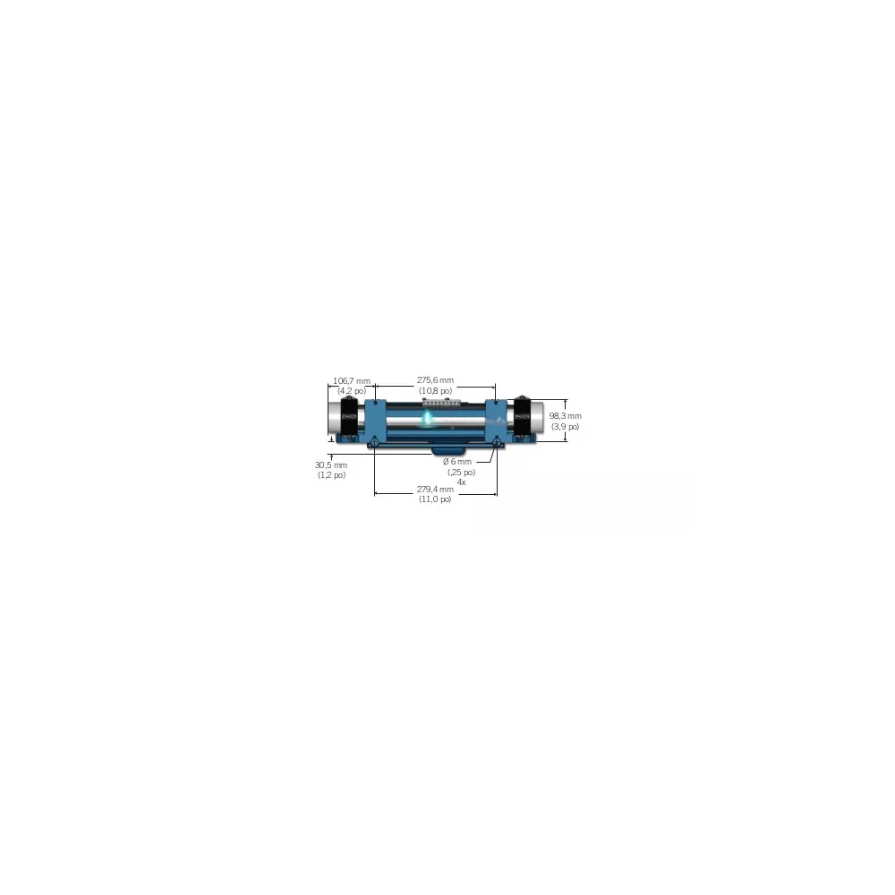 Réchauffeur AeWare XE-2.0 kW (IN.XE)