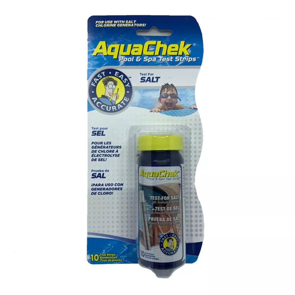 Bandelettes d'analyse pour le sel - Aquachek