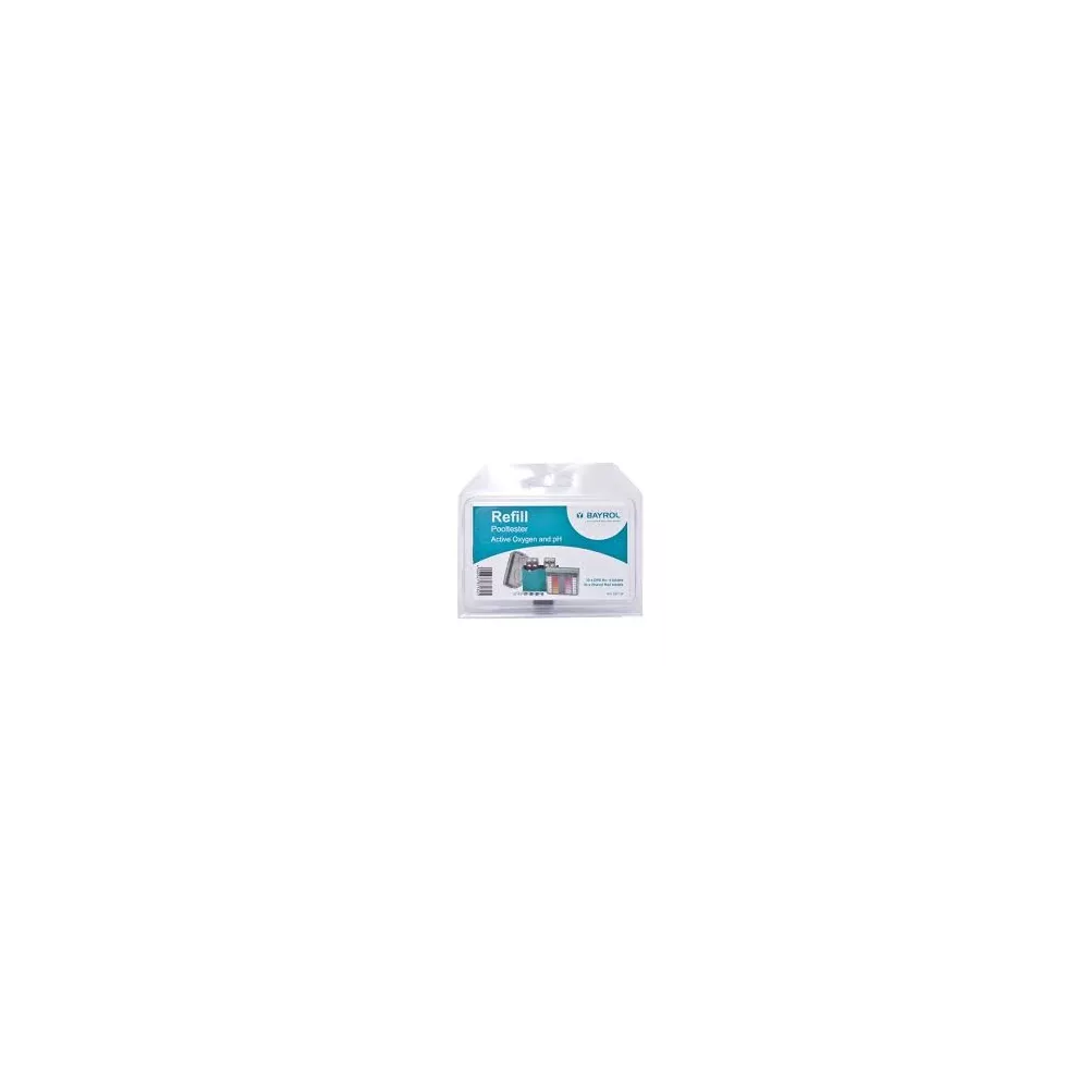 oxygène actif  et pH kit d'analyse  Pooltester - Bayrol