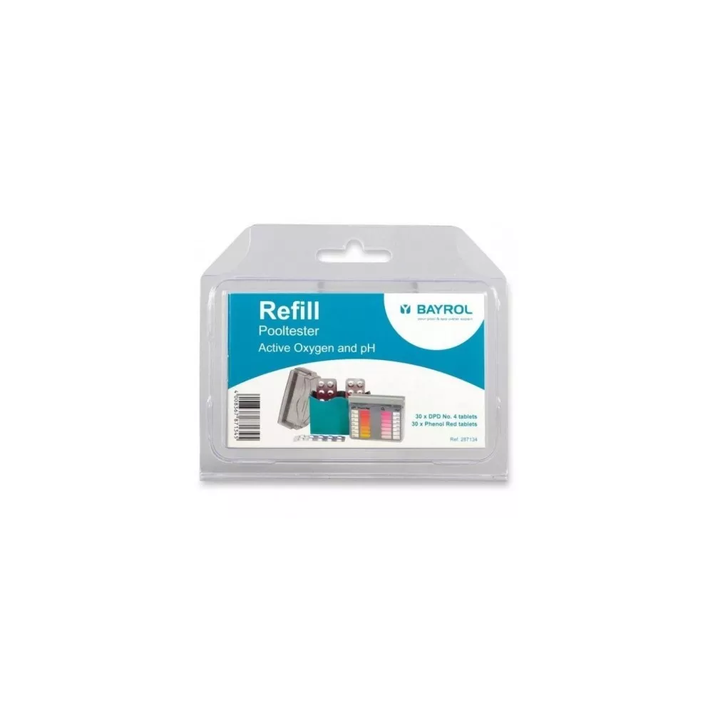 oxygène actif  et pH kit d'analyse  Pooltester - Bayrol