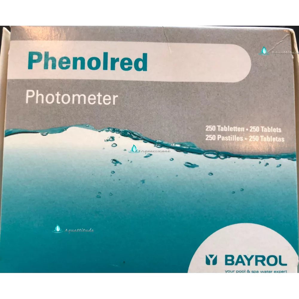 Phenolred recharge pour photometer - Bayrol