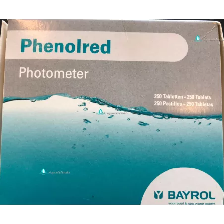 Phenolred recharge pour photometer - Bayrol