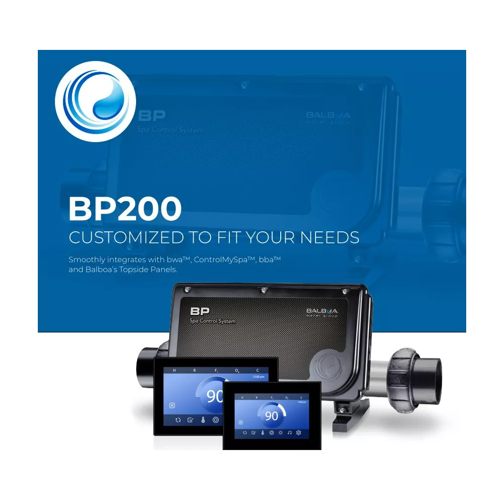 BP200G1 boîtier électronique + réchauffeur + clavier TP400T - Balbo...
