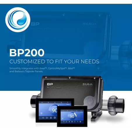 BP200G1 boîtier électronique + réchauffeur + clavier TP400T - Balbo...