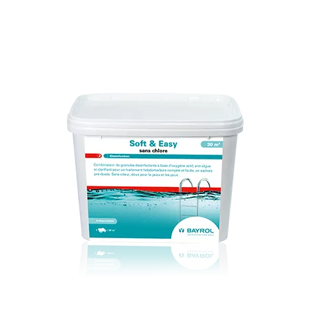 Bayrol Soft & Easy 20m3 - 16 double sachets combinaison de granulés...