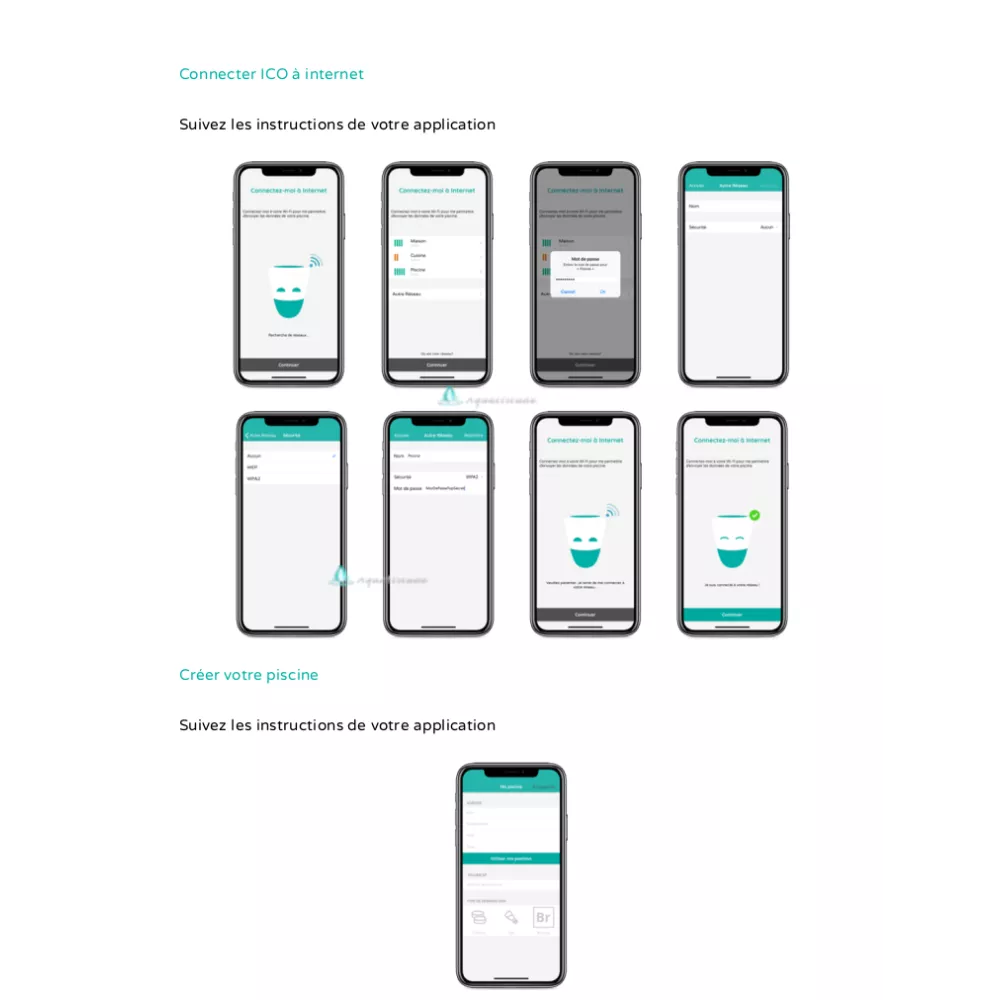 Analyseur de piscine WiFi - ICO îlot connecté ICO est un îlot conne...