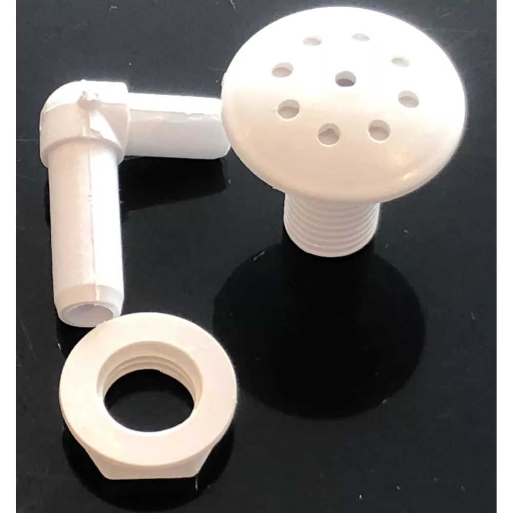 Injecteur d'air style poivrier 3/8" - Blanc Ce jet d'air est compat...