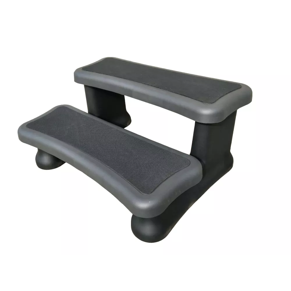 Escalier 2 marches pour spa GREY Escalier pour spa Jacuzzi spastepgrey