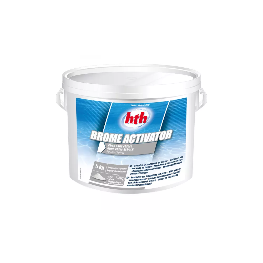 hth® Brome Activator / Oxygène Shock Produit sans chlore actif puis...