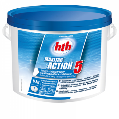 MAXITAB® ACTION 5 chlore stabilisé - HTH®