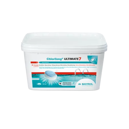 Chlorilong ULTIMATE7 4,8 kg 2-Phasen Chlortabletten 300 g, mit 7 Fu...