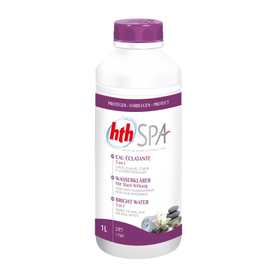 hth® Spa - anti algue - eau éclatante 3 en 1