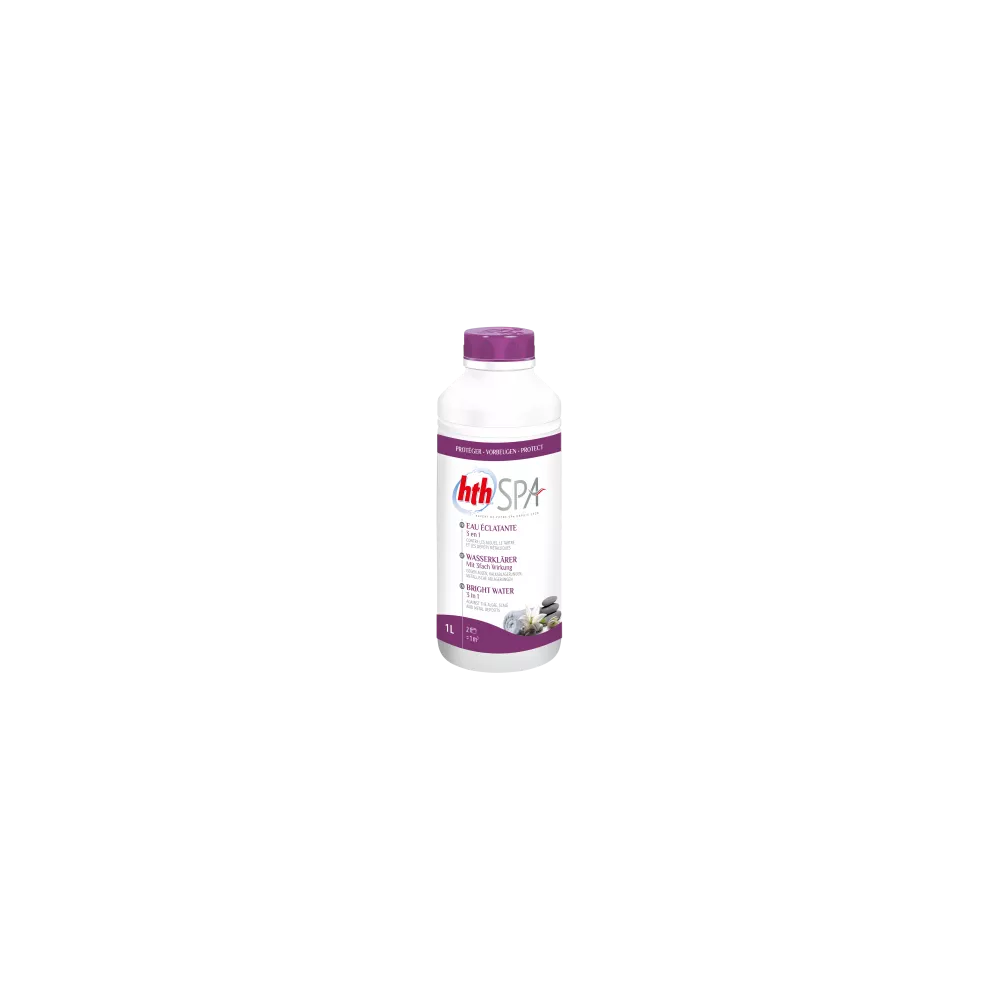 hth® Spa EAU ECLATANTE 3 EN 1  Optimise le traitement de l'eau Pour...