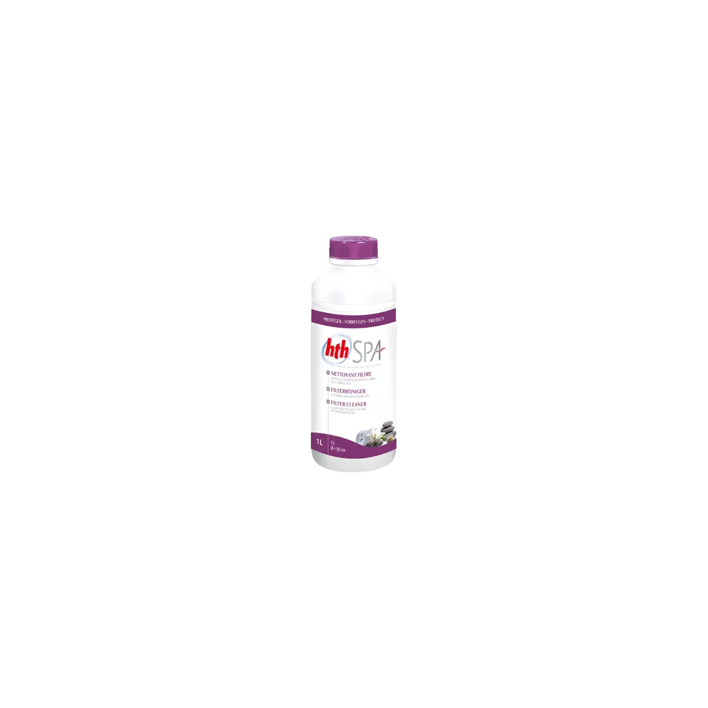 hth® - Spa NETTOYANT FILTRE Liquide - Pour tous types de spas - Net...