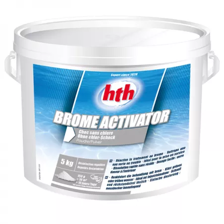 hth® Brome Activator / Oxygène Shock Produit sans chlore actif puis...