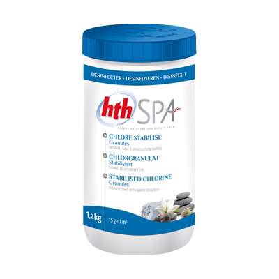 HTH spa Chlore stabilisé granulé 1,2 kg